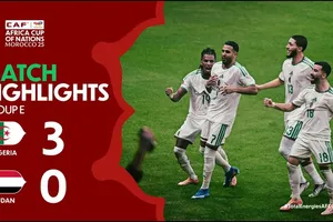 Algeria vs Sudan 3-0: Mahrez sớm mở bàn phút thứ 2, Adil nhận thẻ đỏ, Mahrez hoàn thành cú đúp, Maza góp công chiến thắng tưng bừng