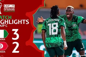 Nigeria vs Tunisia 3-2: Osimhen, Ndidi, Lookman sớm áp đảo thế trận 3 bàn, Talbi, Al-Abdi ngược dòng bất thành, Nigeria tạm nhất bảng C 