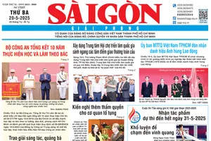 BÁO SÀI GÒN GIẢI PHÓNG NGÀY 20/5/2025