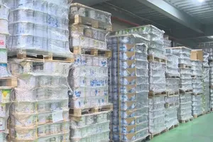 Long An: Phát hiện gần 25 tấn sữa bột không rõ nguồn gốc