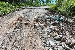 Xây dựng các nhà máy thủy điện ở Kon Tum: Đường giao thông nham nhở