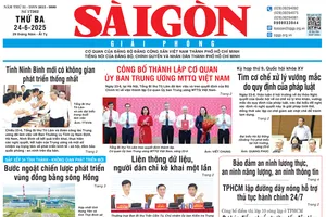 BÁO SÀI GÒN GIẢI PHÓNG NGÀY 24/6/2025