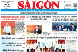 Báo Sài Gòn Giải Phóng ngày 8/7/2025