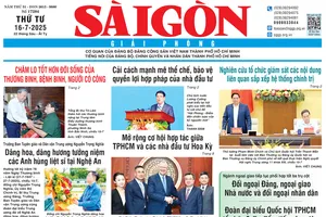 Báo Sài Gòn Giải Phóng ngày 16/7/2025