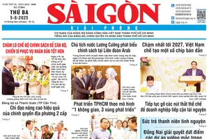 Báo Sài Gòn Giải Phóng ngày 5/8/2025