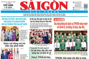 Báo Sài Gòn Giải Phóng ngày 7/8/2025