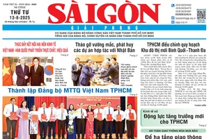 Báo Sài Gòn Giải Phóng ngày 13/8/2025
