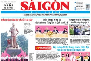 Báo Sài Gòn Giải Phóng ngày 15/8/2025