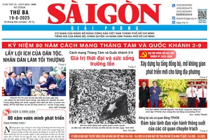 Báo Sài Gòn Giải Phóng ngày 19/8/2025