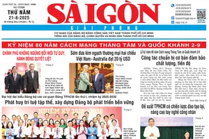 Báo Sài Gòn Giải Phóng ngày 21/8/2025