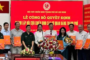 Đại hội đại biểu Hội Cựu chiến binh các cơ quan Đảng TPHCM lần thứ I: Phát huy truyền thống “Bộ đội Cụ Hồ”