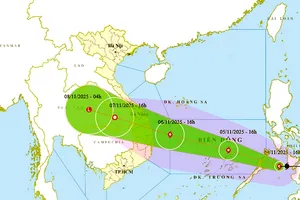 Bão số 13 (Kalmaegi) hướng vào Nam Trung bộ: Gấp rút gia cố nhà cửa, chằng buộc tàu thuyền