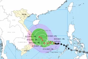 Cảnh báo nguy cơ thiên tai kép