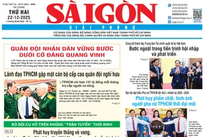 Sài Gòn Giải Phóng ngày 22/12/2025