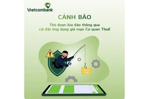 Các ngân hàng cảnh báo thủ đoạn lừa đảo. Ảnh: CHÍ THẠCH