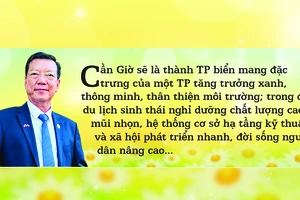 Cần Giờ hướng đến thành phố xanh