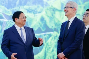 Thủ tướng Phạm Minh Chính tiếp CEO Tim Cook của tập đoàn Apple