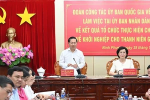 Bình Phước cần tạo môi trường, điều kiện cho thanh niên khởi nghiệp sáng tạo