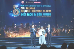 Biti's nhận giải thưởng Thương hiệu Vàng TPHCM 2024