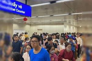 Metro Bến Thành - Suối Tiên tăng cường tàu phục vụ hành khách dịp tết Ất Tỵ