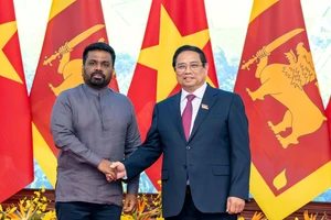 Tổng thống Sri Lanka: Có chính sách ưu tiên cho các nhà đầu tư Việt Nam sang Sri Lanka. Ảnh: ĐỖ TRUNG
