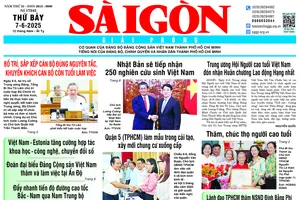 Báo Sài Gòn Giải Phóng ngày 7/6/2025