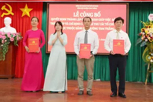Phường Tam Thắng thành lập các cơ quan giúp việc Đảng ủy