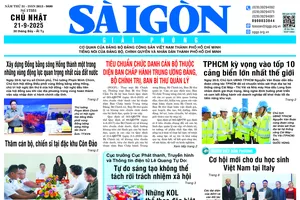 Báo Sài Gòn Giải Phóng ngày 21/9/2025