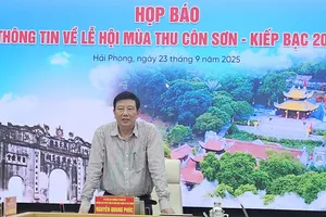 Xây dựng Côn Sơn, Kiếp Bạc thành khu du lịch tầm quốc tế