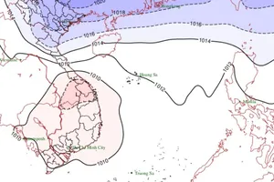 Hôm nay, 2-11, nhiều nơi mưa do thời tiết xấu