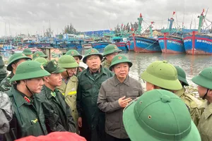 Sáng 6-11, Phó Thủ tướng Trần Hồng Hà kiểm tra công tác phòng, chống bão tại Gia Lai