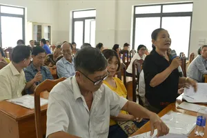  Phường Long Hương (TPHCM): Người dân kiến nghị nhiều vấn đề dân sinh