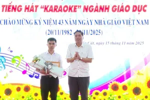  Sôi nổi tham gia Hội thi "Tiếng hát Karaoke" phường Bến Cát