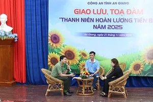 An Giang: Giao lưu, giới thiệu việc làm cho thanh niên hoàn lương