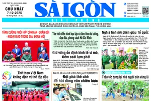 Báo Sài Gòn Giải Phóng ngày 7/12/2025