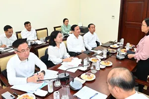 Cần đặc biệt quan tâm quy hoạch không gian trên cao, không gian ngầm, tránh nguy cơ ngập úng, nén dân số 