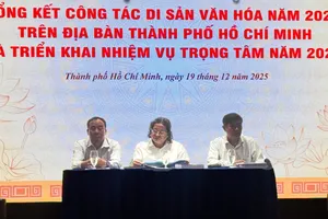 Hội nghị tổng kết công tác di sản văn hóa năm 2025 trên địa bàn TPHCM và triển khai nhiệm vụ trọng tâm năm 2026