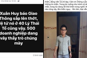 Cơ quan CSĐT vào cuộc làm rõ chủ nhân trang Facebook "Mai Bonsai" 