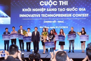 Đội Abivin giành giải nhất cuộc thi chung kết Khởi nghiệp sáng tạo quốc gia 2018