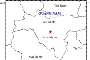 Động đất tại Bắc Trà My