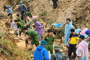 Tìm thấy thi thể mất tích trong vụ sạt lở tại Bắc Trà My