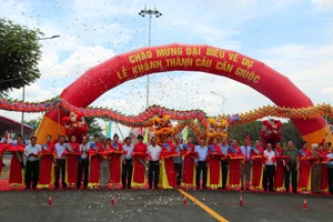 Long An: Khánh thành cầu Cần Giuộc