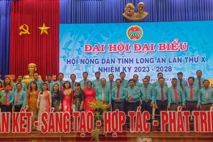 Ông Lê Văn Hùng tái đắc cử Chủ tịch Hội Nông dân Long An