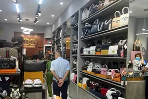 Phát hiện nhiều “hàng hiệu” không rõ nguồn gốc ở Long An