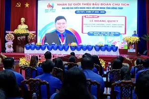Anh Lê Hoàng Quyết làm Bí thư Tỉnh Đoàn Đồng Tháp