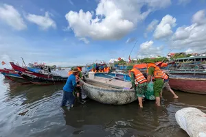 Bộ đội Biên phòng Quảng Trị khẩn cấp kêu gọi tàu thuyền tránh trú bão
