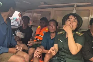 Hai tàu cá TPHCM gặp nạn: 8 người thoát nạn, 3 người còn mất tích