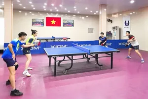 "Giải vô địch bóng bàn quốc gia Báo Nhân Dân lần thứ 43 tranh Cúp PetroVietnam- PVCFC năm 2025" diễn ra tại TP Đà Nẵng