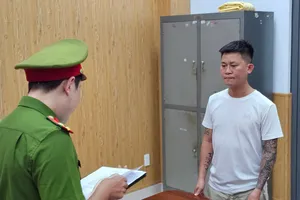Đối tượng Phạm Công Lộc tại cơ quan điều tra