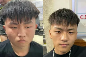 Xia Feiyang và Zhang Haoran bị bắt giữ. Ảnh: CACC